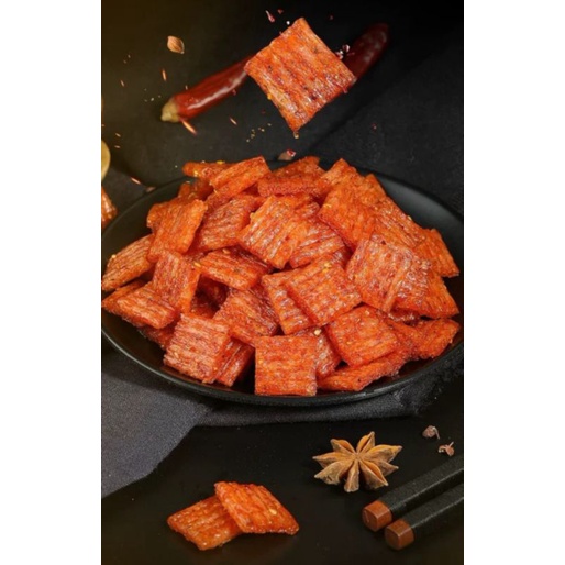 Que cay , tăm cay tẩm vị ăn vặt tuổi thơ , đặc sản Hồ Nam gói 70g