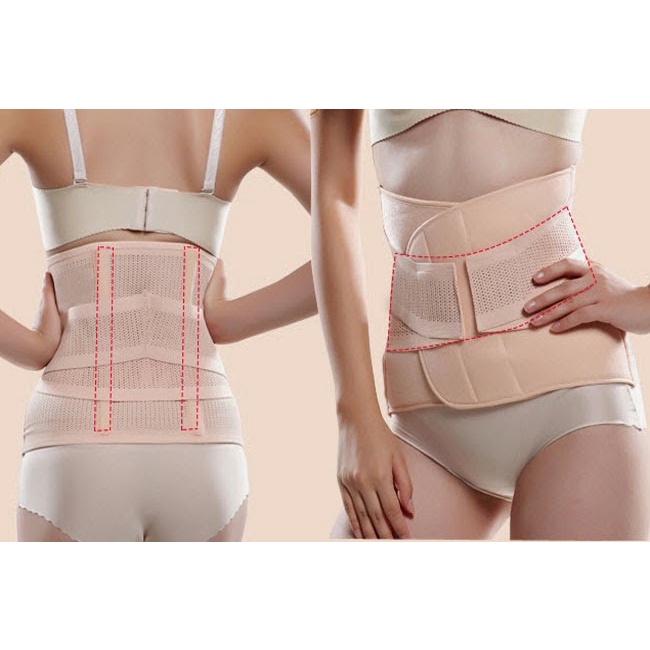 Đai nịt bụng sau sinh lỗ thoáng | Giảm eo Tan mỡ - Loại đẹp