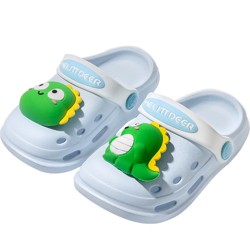 Dép Ba Lỗ Hoạt Hình Thỏ / Vịt Vàng / Khủng Long Nhỏ Phong Cách Mùa Hè Cho Bé Trai / Bé Gái