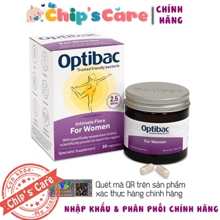 Optibac tím for women 30v chính hãng mẫu mới