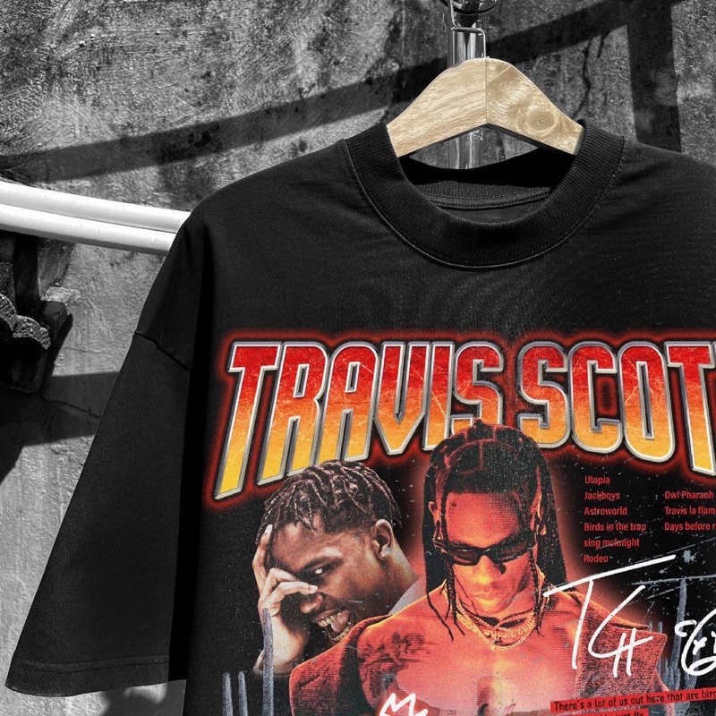 Áo Thun Astroworld Đen/ Trắng | BigBuy360 - bigbuy360.vn