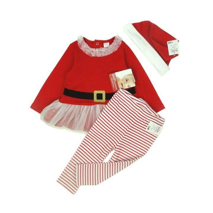 Bộ đồ Noel cho bé gái 12m-24m