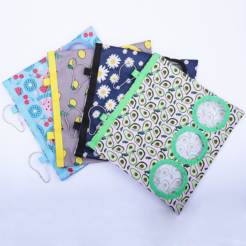 Túi Đựng Thức Ăn Bằng Vải Treo Chuồng Hamster / Thỏ / Heo Tiện Dụng