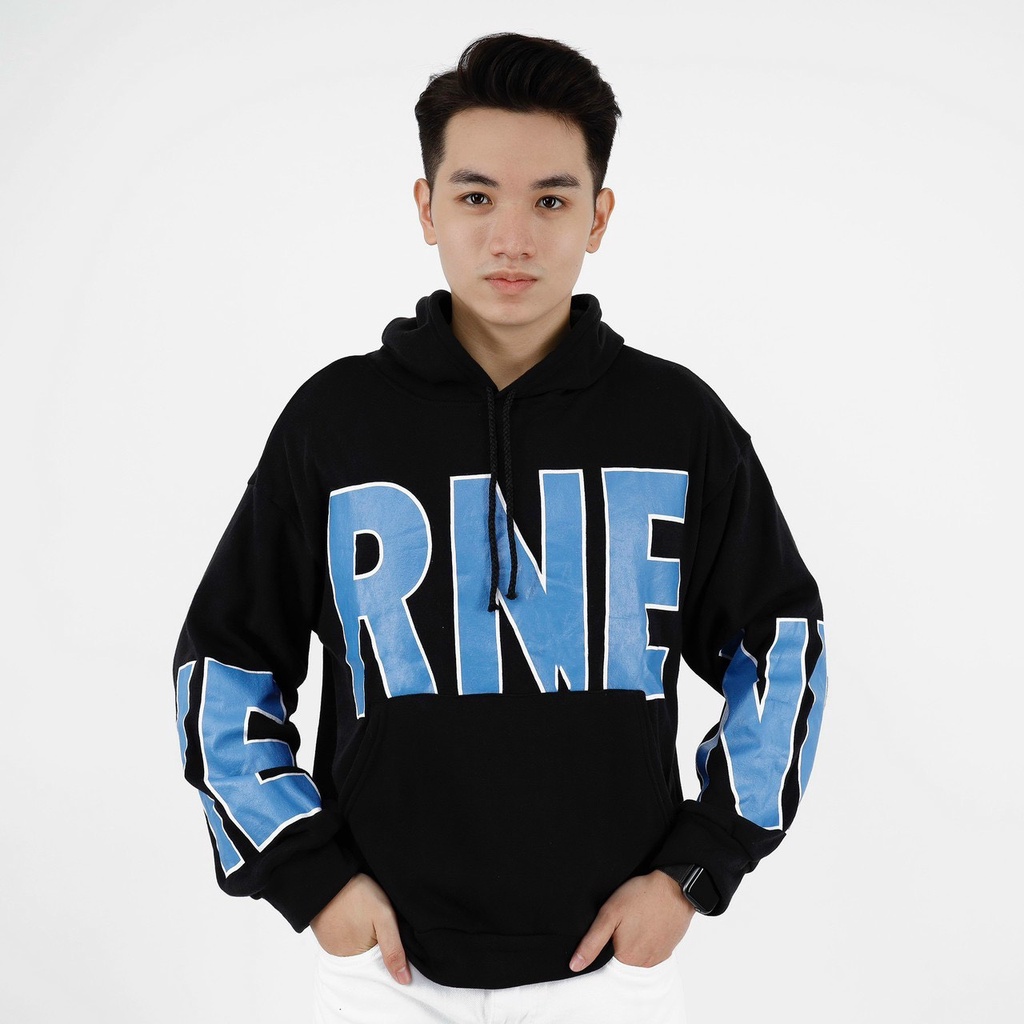 Áo hoodie nam form rộng vải nỉ dày dặn, siêu co giãn chuẩn form thời trang cao cấp thời trang Hpfashion - KVAHD11