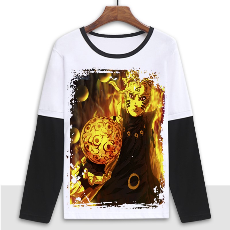 Áo Thun Tay Dài In Hình Naruto Cá Tính Cho Nam Nữ | BigBuy360 - bigbuy360.vn