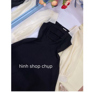 ĐẦM XÒE CỔ VUÔNG SIÊU XINH