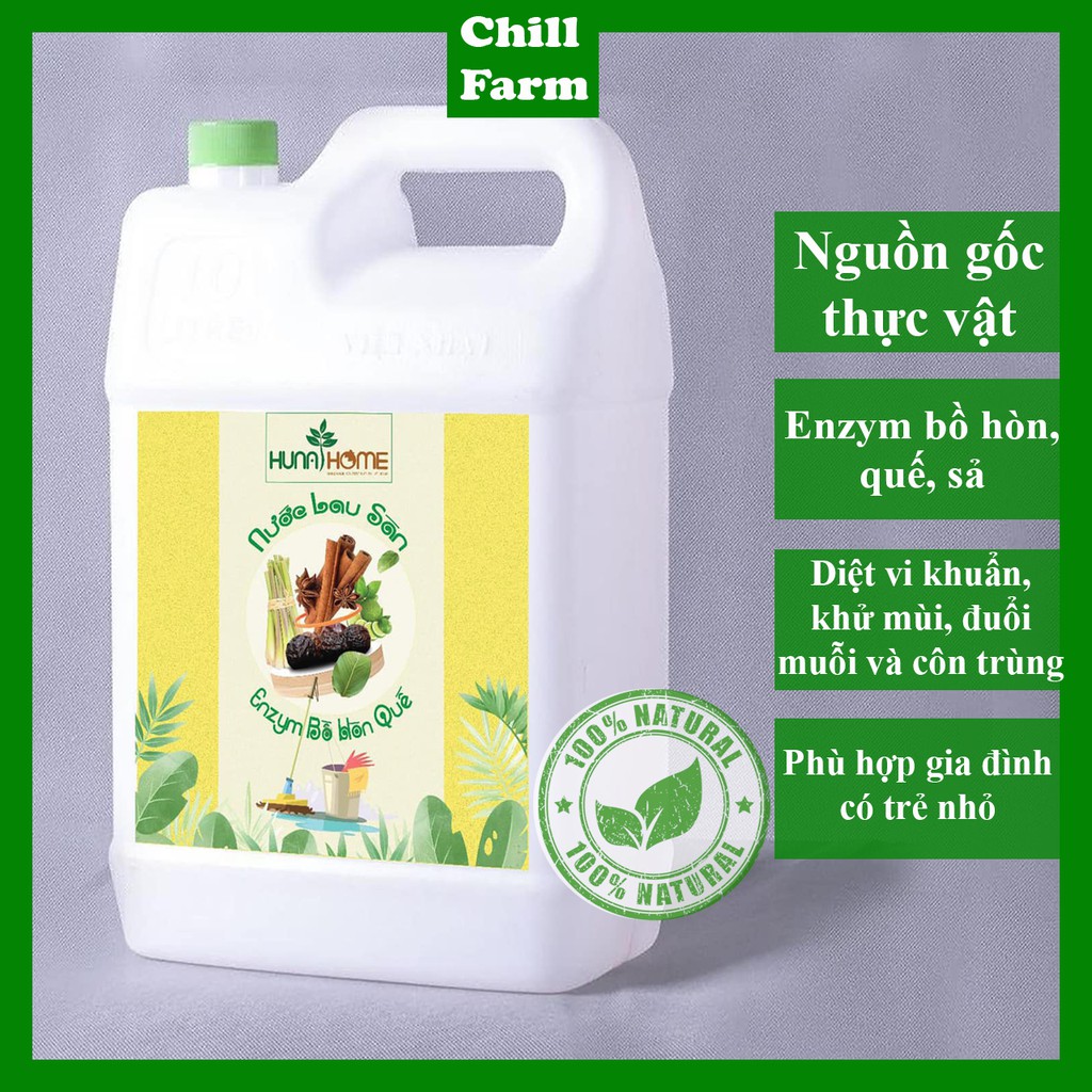 Combo Quả Bồ Hòn Khô Tách Hạt 500g + Nước Lau Sàn Hữu Cơ An Toàn Cho Da 1,5l