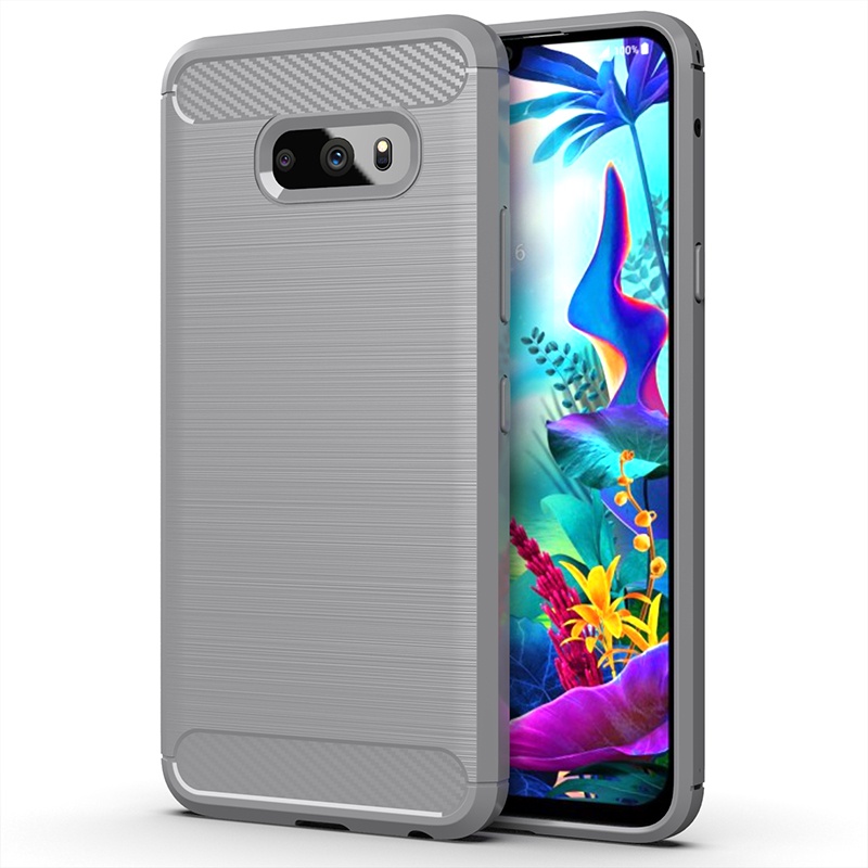 Ốp Điện Thoại Sợi Carbon Mềm Chống Nứt Cho LG V40 V50 V50S V60 V30 V30+ V35 V30S+ G8 G8S G8X ThinQ G7+ G7 One K41S X5