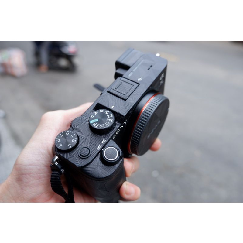 Miếng Skin dán full body cho máy ảnh sony A7C film 3M Mỹ
