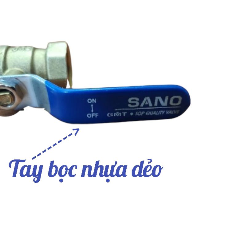 Van nước đồng thau cao cấp SANO kích cỡ 21 và 27