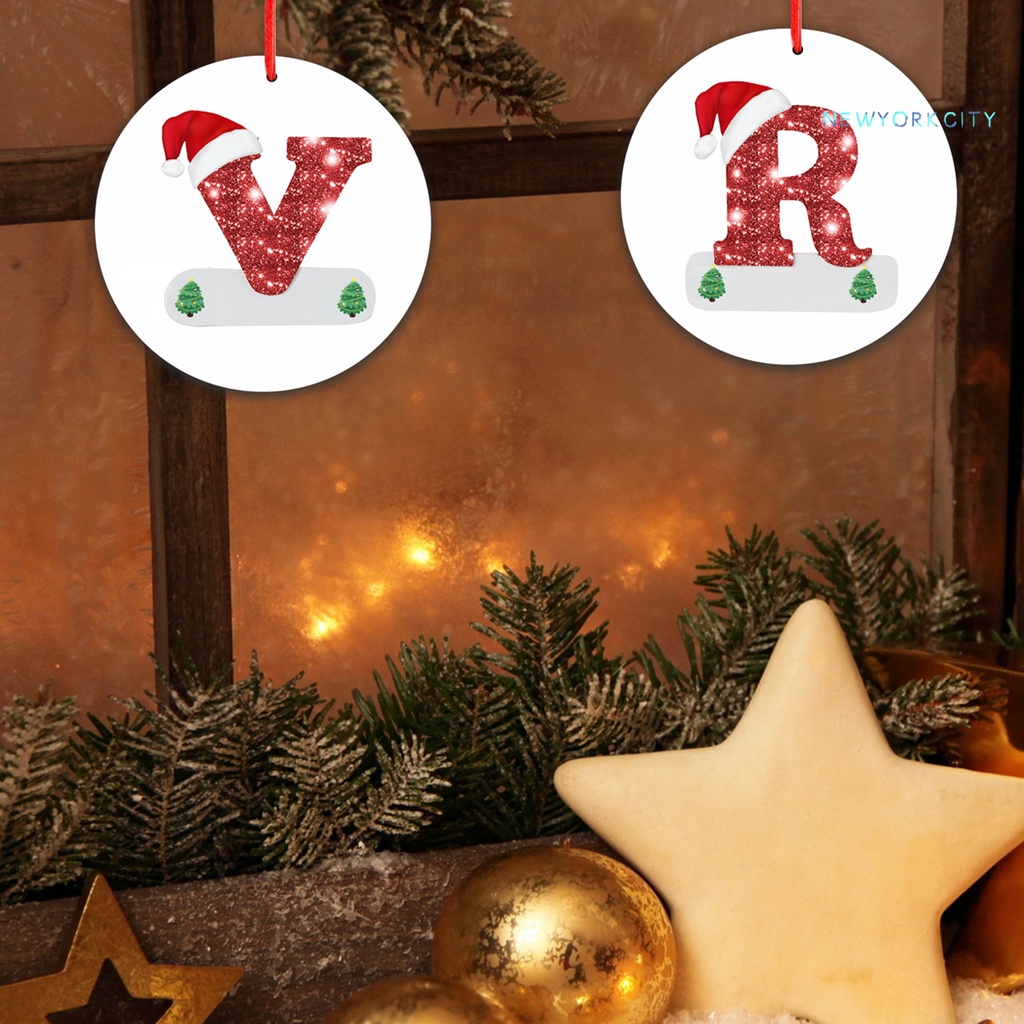 Bộ 26 Chữ Cái Trang Trí Giáng Sinh Xinh Xắn