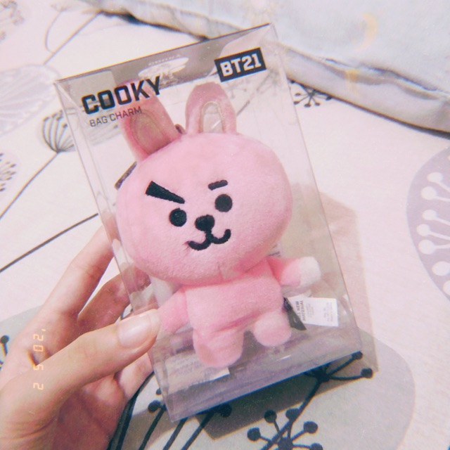 [LINE FRIENDS] BT21 Bagcharm Doll - ver đứng/ nằm