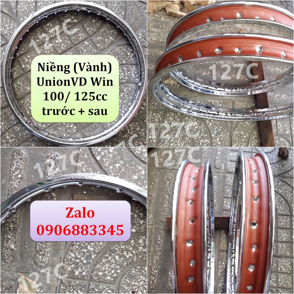Niềng  UnionVD Win 100/ 125cc