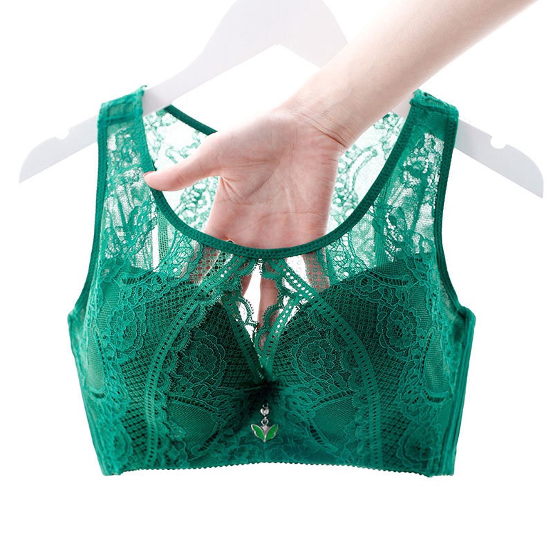 Áo lót FallSweet phối ren không gọng nâng ngực khóa cài phía sau gợi cảm thời trang dành cho nữ | BigBuy360 - bigbuy360.vn