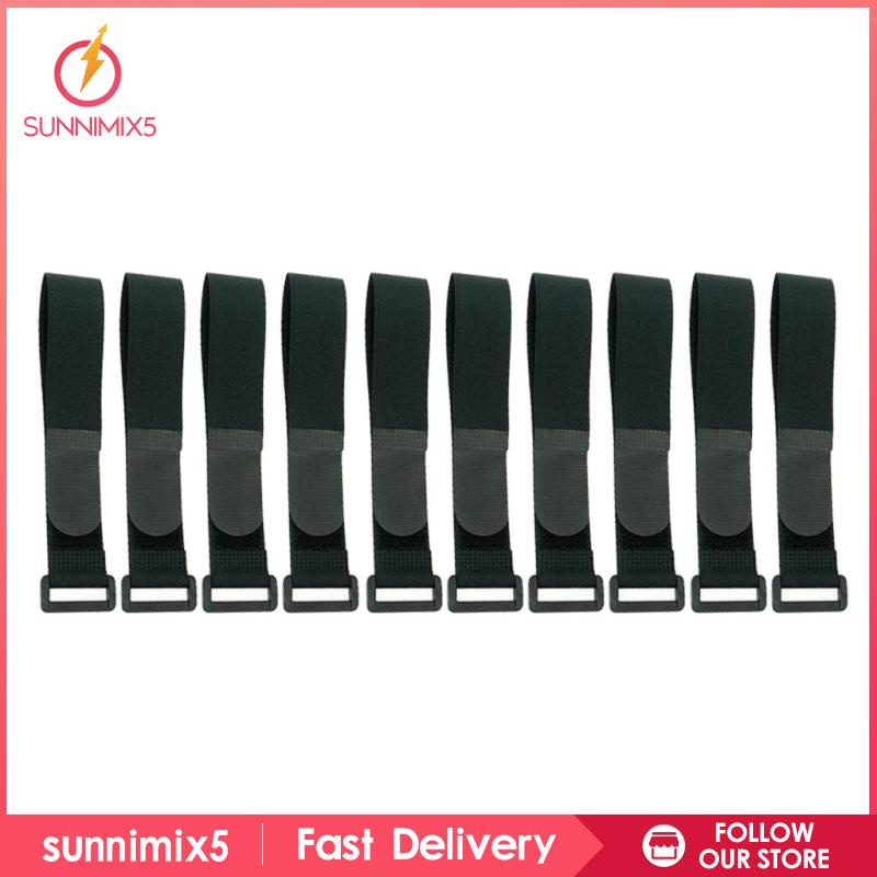 Set 10 Dây Đai Buộc Đồ Dài 20cm Thay Thế Cho Xe Đạp
