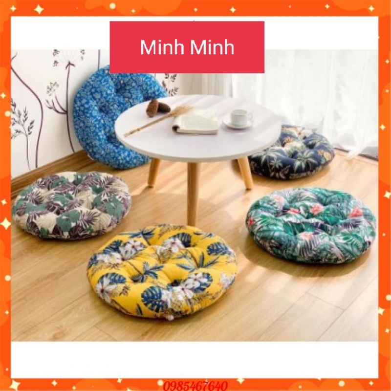 combo bàn trà bệt  mặt 50 cm và 3 thảm lau chân giá rẻ