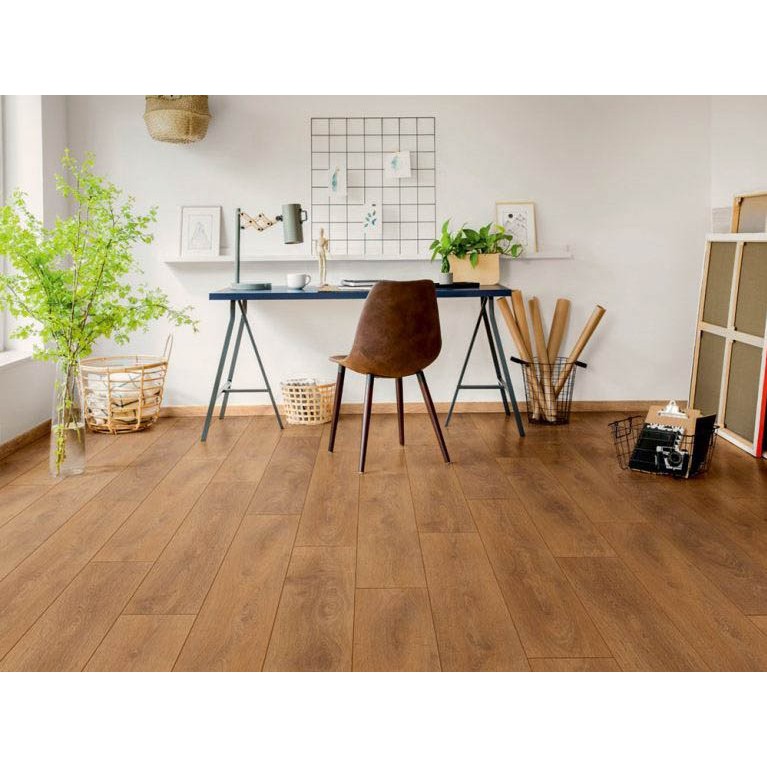 6M2 SÀN GỐ ĐỨC Binyl Narrow 12LY cốt trắng