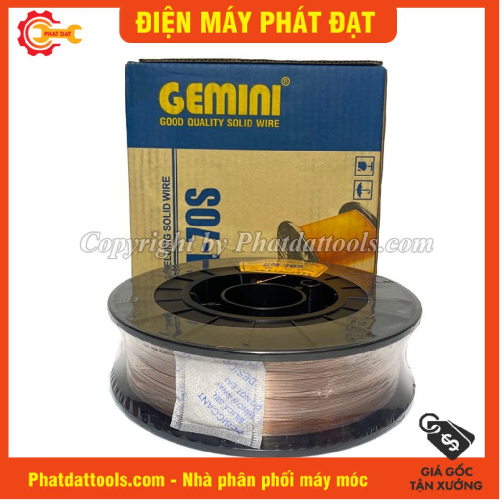 Cuộn Dây Hàn Mig 5kg Dùng Khí GEMINI GM-70S