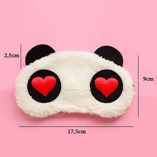 [COMBO 2 CHIẾC] Bịt mắt che mắt ngủ hình panda dễ thương (mẫu ngẫu nhiên) 2461