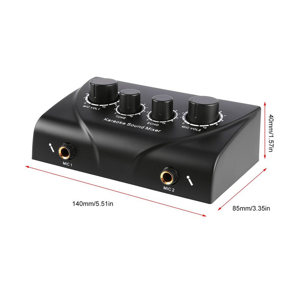 Thiết bị trộn âm kỹ thuật số mini cho hệ thống karaoke