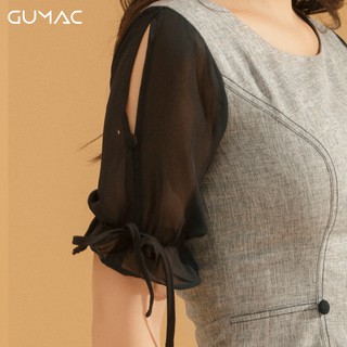 Đầm phối tay voan DA742 GUMAC