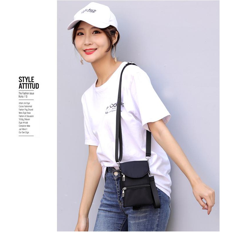 Túi đeo chéo túi xách túi đeo hông đeo tay mini OUTDOOR cho Phái đẹp chống nước - The Royal's Furnit