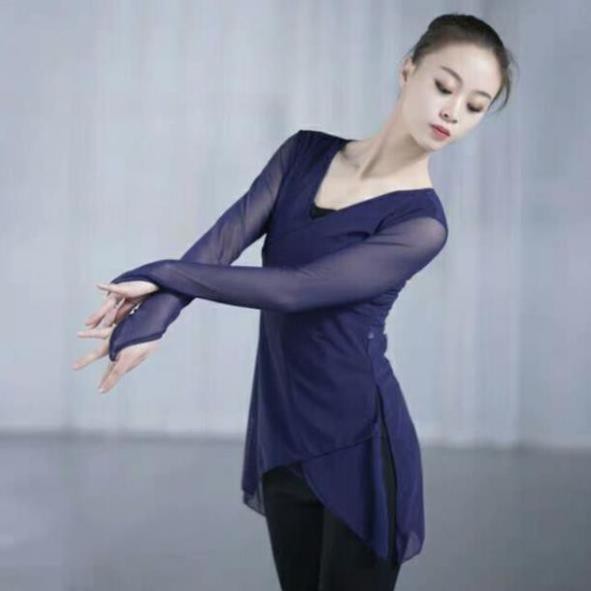 Áo lưới múa cổ trang xỏ ngón A50 Trạng Phục Đồ múa Tịnh Nhi