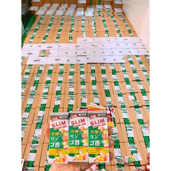 Viên xổ mỡ đêm giấm táo - Xổ mỡ ban đêm giam mỡ bụng - Mia beauty