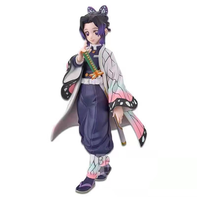 Mô Hình Đồ Chơi Nhân Vật anime demon slayer kamado tanjirou agatsuma zenitsu nezuko akaza sabito kyoujurou giyuu inosuke Mitsu Annai kyoumei pvc 21 Kiểu