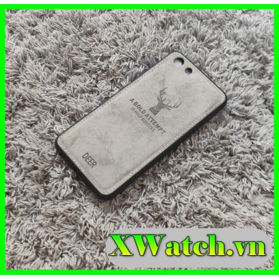 Ốp lưng vải Hươu Oppo A83 / A79 họa tiết hươu