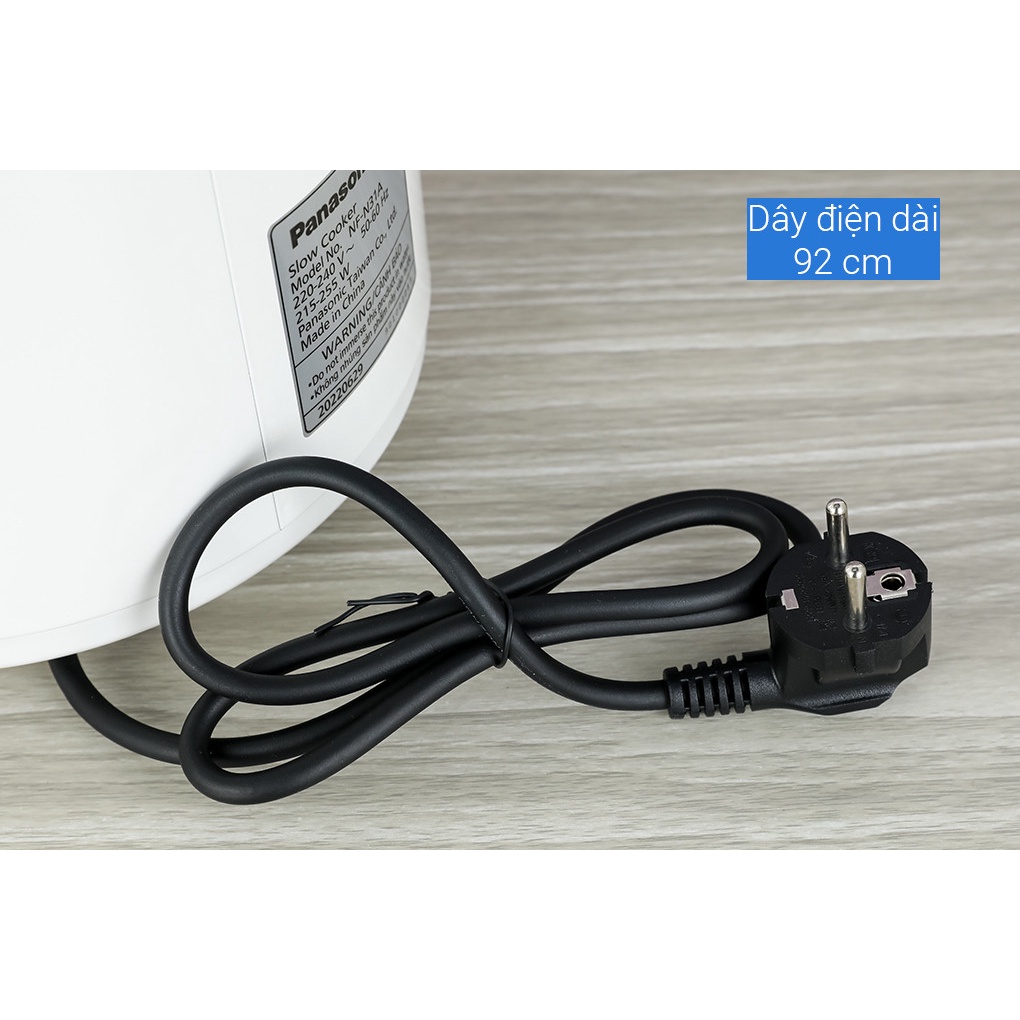 Nồi nấu chậm Panasonic NF-N31AWRA - 3 lít