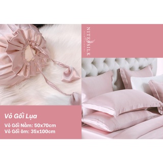 Vỏ Gối Ôm Lụa Cao Cấp NITE9SILK TRAMDO BEDDING