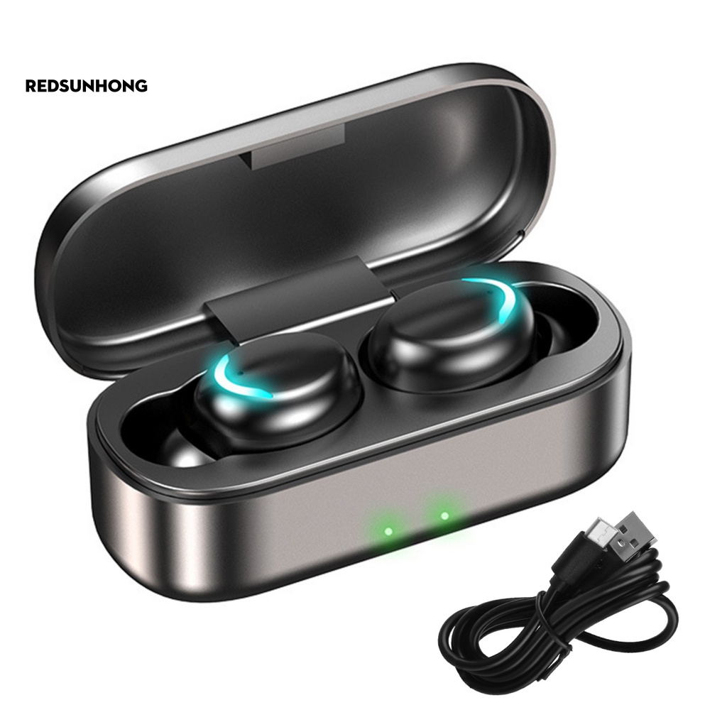 Tai Nghe Nhét Tai Bluetooth Chống Ồn Âm Thanh Nổi Hình Mặt Cười Dễ Thương 5.1