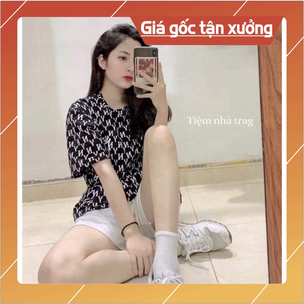 142524gsd Áo Thun NY, áo phông thun Unisex chữ NY form thụng, áo phông được in logo nhãn hiệu nhãn hiệu NY hot hit 45455