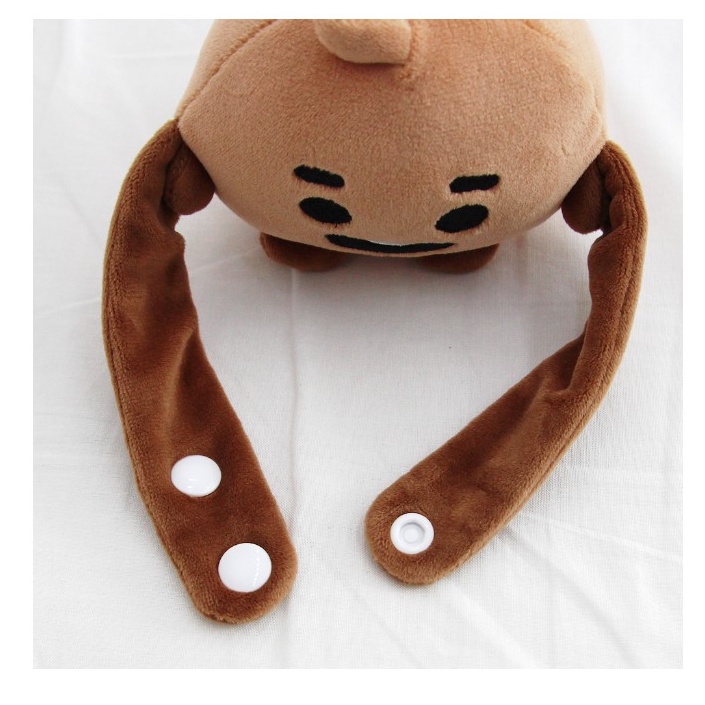 BT21 GẤU BÔNG ÔM ĐỒ VẬT