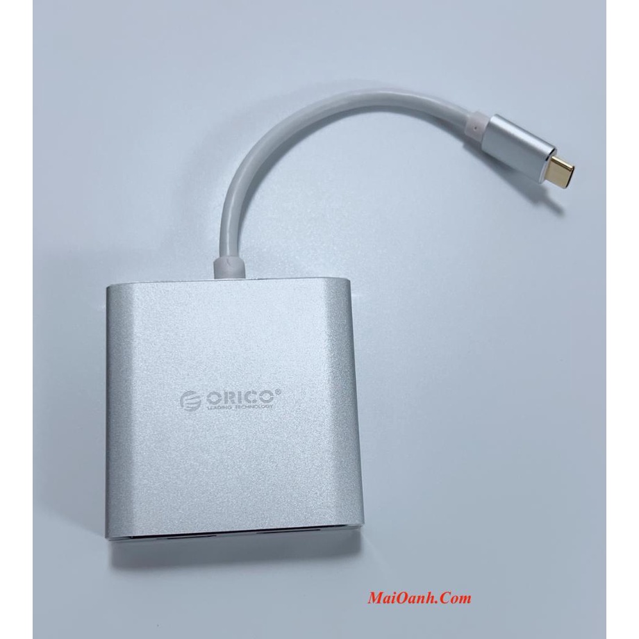 Adapter Chuyển Đổi Type-C Sang HDMI và Displayport (DP) ORI CO XD-CFHD4 Hỗ Trợ 4K 60HZ