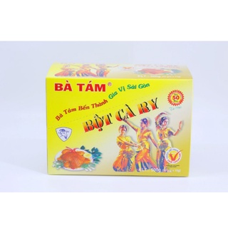 Bột gia vị nấu cà ri bà tám gói 10g hộp 50 gói