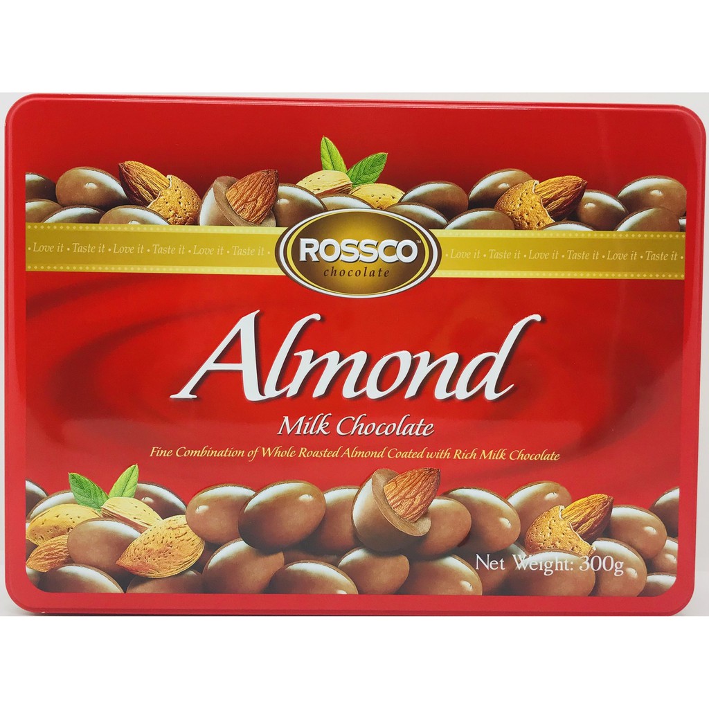 SOCOLA ALFREDO ROSSCO MILK CHOCOLATE NHÂN HẠNH NHÂN HẠT DẺ ĂN SIÊU NGON QUÀ TẾT SANG TRỌNG