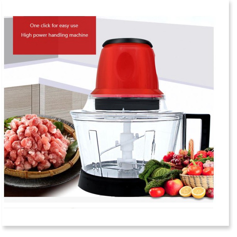 Máy xay thịt, củ quả 3L 𝑭𝑹𝑬𝑬𝑺𝑯𝑰𝑷 Máy xay thực phẩm Dung tích 3L - Dụng cụ nhà bếp tiện dụng 9279
