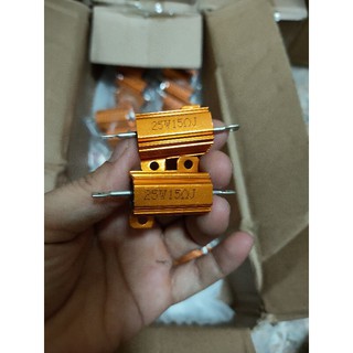 2 điện trở nhôm 15om 25w