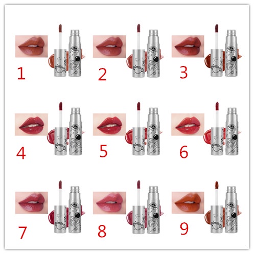 (Hàng Mới Về) Son Bóng Qipin Hiệu Ứng Gương Lâu Trôi Chống Thấm Nước Làm Trắng Trang Điểm Hằng Ngày