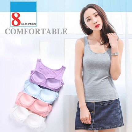 Áo Ba Lỗ Nữ Màu Trơn Thời Trang