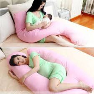 Gối bà bầu chữ U đa năng.