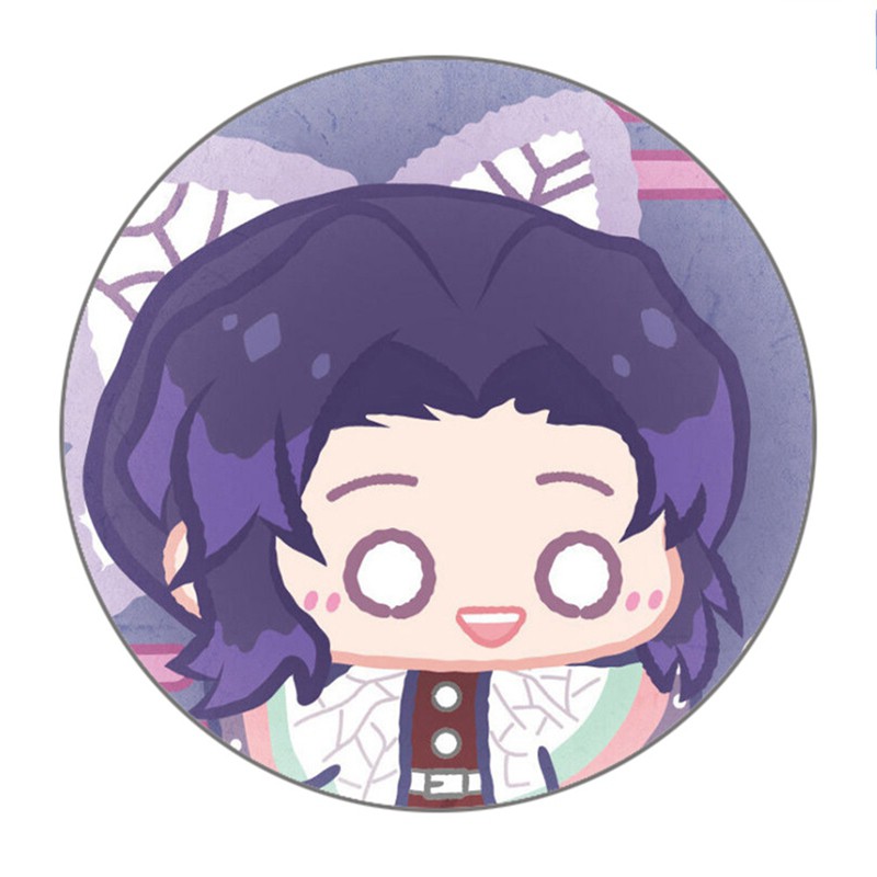 Huy hiệu cái áo IN HÌNH Kimetsu no Yaiba Thanh gươm diệt quỷ anime chibi dễ thương xinh xắn mẫu 6