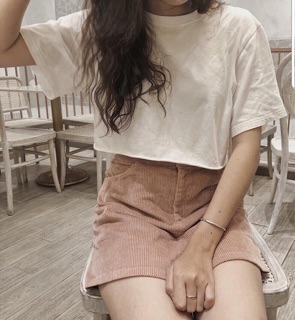 Áo croptop form rộng cực chất (gạt xem ảnh thật)