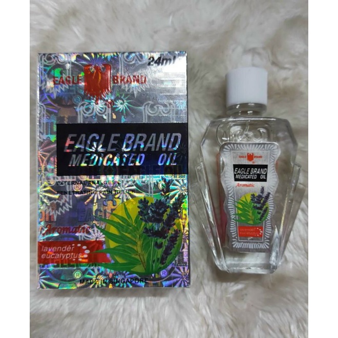 DẦU GIÓ XANH EAG.LE BRAND SINGAPORE BOR.DEN HÀNG XUẤT MỸ & NHẬP MỸ 2 NẮP