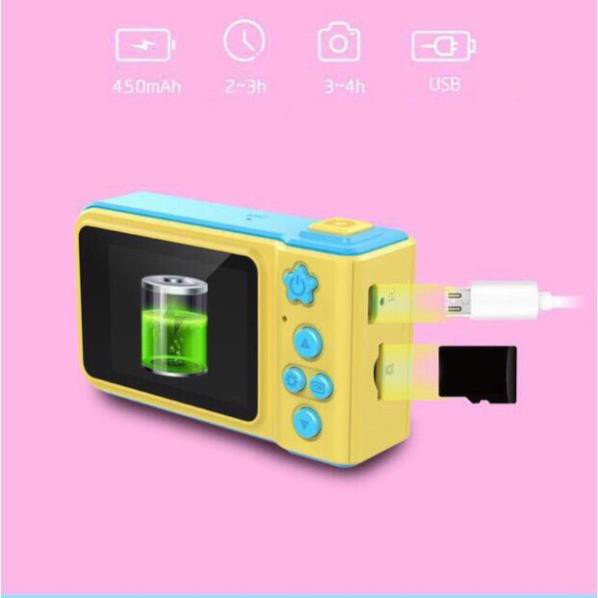 Máy ảnh Mini cho trẻ quay phim chụp ảnh khám phá thế giới (máy kỹ thuật số) | BigBuy360 - bigbuy360.vn