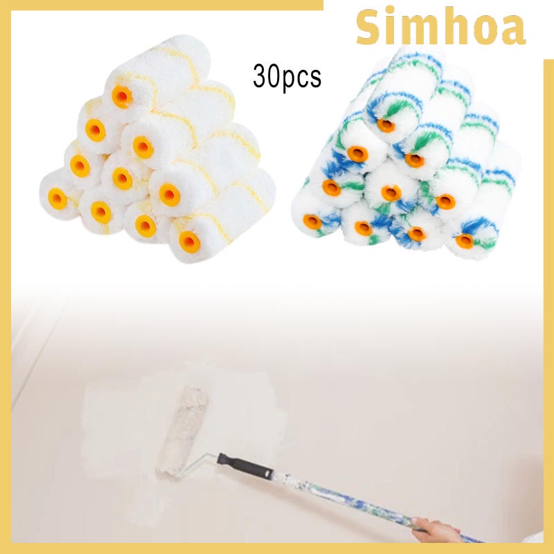 Set 30 ruột bông 4'' cho cây chổi sơn lăn nhà
