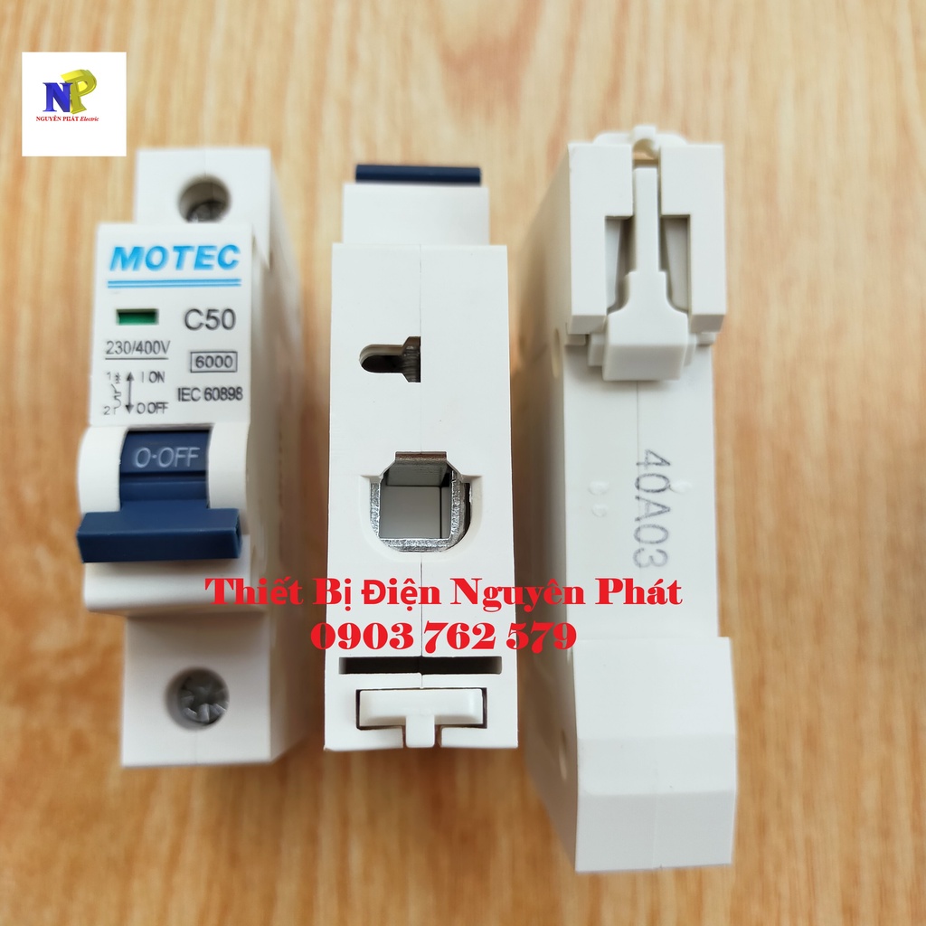 Cầu Dao Tự Động MCB 1 Pha Dòng Cắt 6kA - 10kA