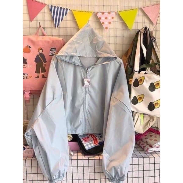Áo khoác dù from cánh dơi 1 lớp